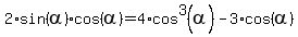 2%2Asin%28alpha%29%2Acos%28alpha%29+=+4%2Acos%5E3%28alpha%29+-+3%2Acos%28alpha%29