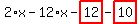 2%2Ax-12%2Ax-highlight_red%28+12+%29-highlight_red%28+10+%29