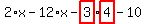 2%2Ax-12%2Ax-highlight_red%28+3+%29%2Ahighlight_red%28+4+%29-10