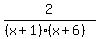 2%2F%28%28x%2B1%29%28x%2B6%29%29