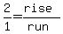 2%2F1+=+%28rise%29%2F+%28run%29