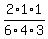 2%2F6+%2A+1%2F4+%2A+1%2F3%29