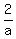 2/a