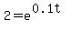 2=e%5E%280.1t%29