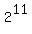 2%5E11