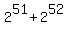 2%5E51%2B2%5E52