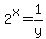 2%5Ex+=+1%2Fy