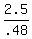 2.5%2F.48