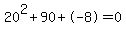 20%5E2%2B90%2B-8+=+0