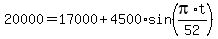 20000+=+17000+%2B+4500+%2A+sin%28pi%2At%2F52%29