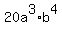 20a%5E3%2Ab%5E4