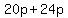20p+%2B+24p
