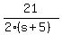 21%2F%282%28s%2B5%29%29%29