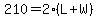 210+=+2%28L%2BW%29