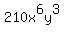 210x%5E6y%5E3