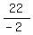 22%2F%28-2%29