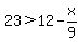 23%3E12-x%2F9