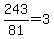 243%2F81=3