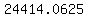 24414.0625