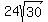 24sqrt%2830%29