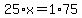 25%2Ax=1%2A75