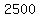 2500