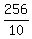 256/10