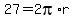 27+=+2pi%2Ar