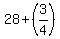 28%2B%283%2F4%29
