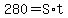 280+=+S+%2A+t+