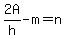 2A%2Fh-m+=+n