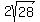 2sqrt%2828%29