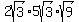 2sqrt%283%29+%2A+5sqrt%283%29%2Asqrt%289%29%29