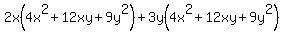 2x%284x%5E2%2B12xy%2B9y%5E2%29%2B3y%284x%5E2%2B12xy%2B9y%5E2%29