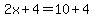 2x%2B4=10%2B4
