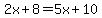 2x%2B8=5x%2B10