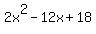 2x%5E2-12x%2B18