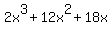 2x%5E3%2B12x%5E2%2B18x