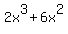 2x%5E3+%2B+6x%5E2
