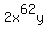 2x%5E62y