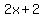 2x+%2B+2