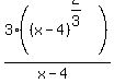 3%28%28x-4%29%5E%282%2F3%29%29%2F%28x-4%29