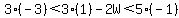 3%28-3%29%3C3%281%29-2W%3C5%28-1%29