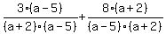 3%28a-5%29%2F%28a%2B2%29%28a-5%29+%2B8%28a%2B2%29%2F%28a-5%29%28a%2B2%29