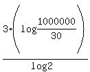 3%28log%281000000%2F30%29%29%2F%28log+2%29