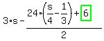3%2As-%2824%2A%28s%2F4-1%2F3%29%2Bhighlight_green%28+6+%29%29%2F2