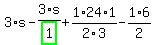 3%2As-3%2Fhighlight_green%28+1+%29%2As%2B1%2F2%2A24%2A1%2F3-1%2F2%2A6