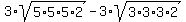 3%2Asqrt%285%2A5%2A5%2A2%29-+3%2Asqrt%283%2A3%2A3%2A2%29