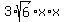 3%2Asqrt%286%29%2Ax%2Ax