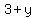 3%2By